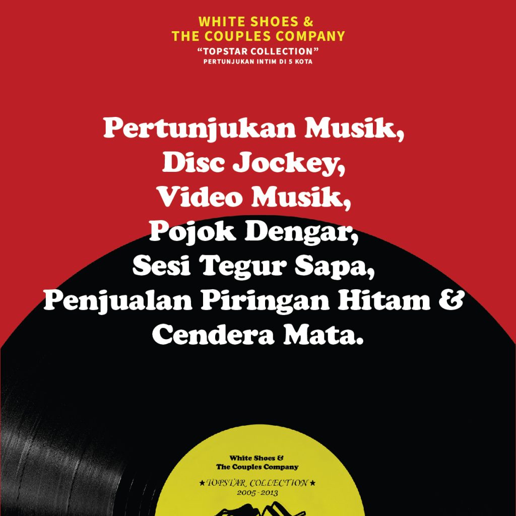 White Shoes & The Couples Company (WSATCC) dan Lamunai Records Gelar Tur Intim Album “Topstar Collection” di Lima Kota Indonesia