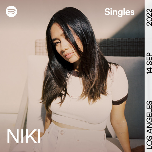 NIKI Pecahkan Rekor Artis Indonesia Pertama Masuk Top 20 Chart Global Spotify, dengan lagu You'll Be in My Heart - Spotify Singles