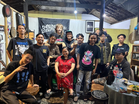 Eksklusif! Andre Lokal Space-LKLJJN, Ruang Titik Temu yang Menyatukan Musik, Seni, dan Edukasi di Klaten